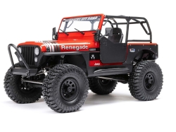 C-AXI03008T1 - Axial 1/10 SCX10 III Jeep CJ-7 4WD Brushed RTR - Red